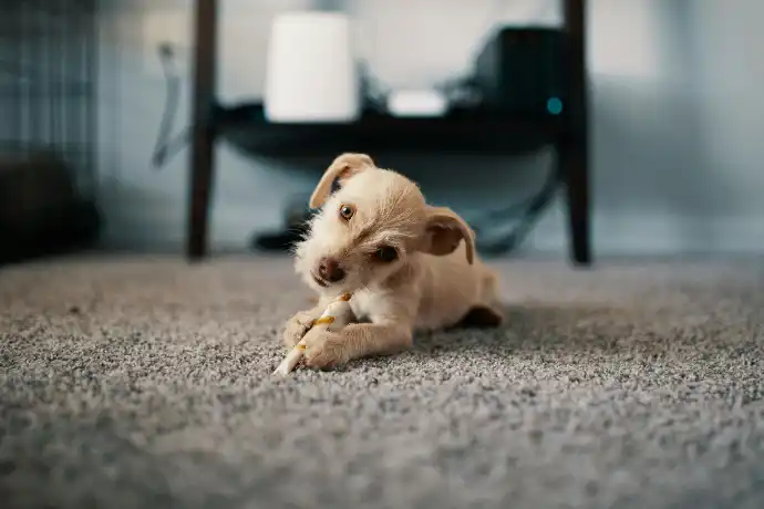 Nettoyage de tapis à Villefranche après le passage d’un chien – AC Services